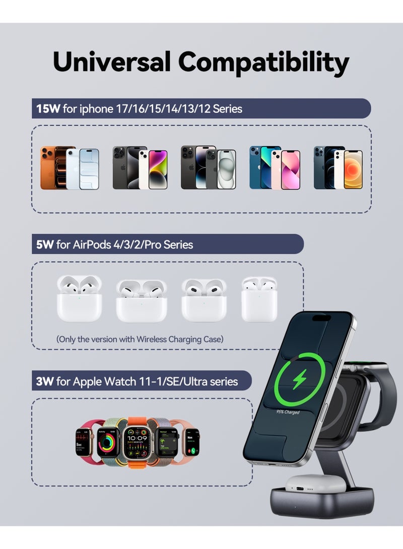 اماروها شاحن لاسلكي 3 في 1 - Image 5